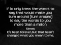 Tyler Ward - The Hardest Thing with Lyrics 