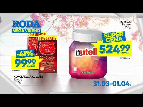 Mega vikend 31.03 - 1.04.2018.