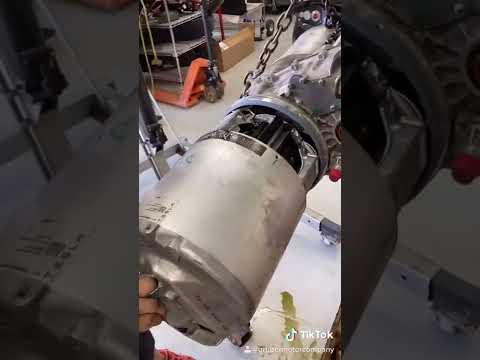 Failed Tesla Drive Unit! Jelly Inside?! #Shorts