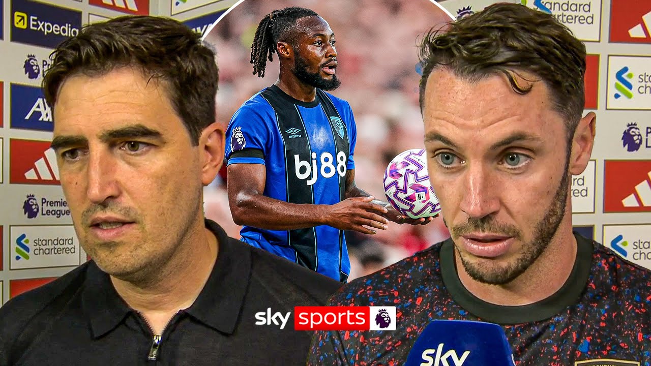 Adam Smith and Andoni Iraola condemn the alleged racist abuse aimed at Antoine Semenyo aat Anfield