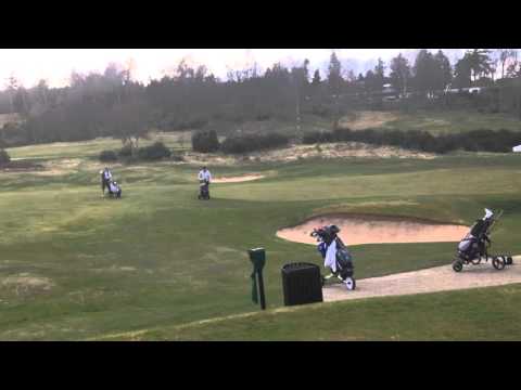 Strollers Golf Tour 2016 - Gordon goes way right, twice