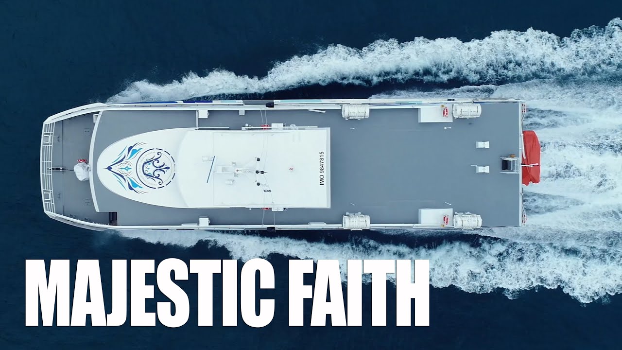 Majestic Faith Fast Ferry | Batam Drone