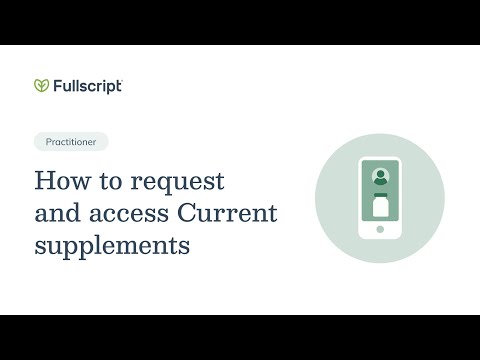 How To Request And Access Current Supplements Practitioner Support