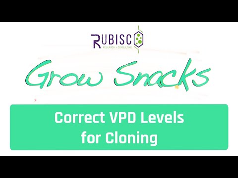 Correct VPD Levels for differnt cloning environments