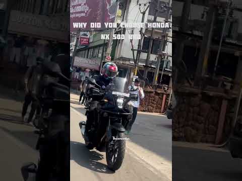 Why  Honda Nx500 #hondanx500