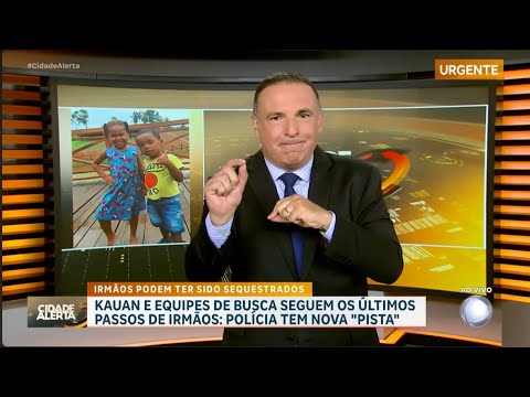 Novidade no caso crianças desaparecidas: Investigação aponta que irmãos podem ter sido sequestrados