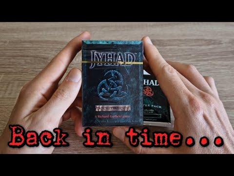 Unboxing the Jyhad starter deck and booster pack | Vampire: the Eternal Struggle | vtes | Jyhad