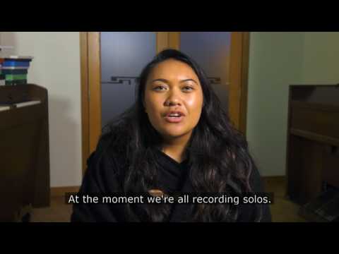 Maimoatia in the studio