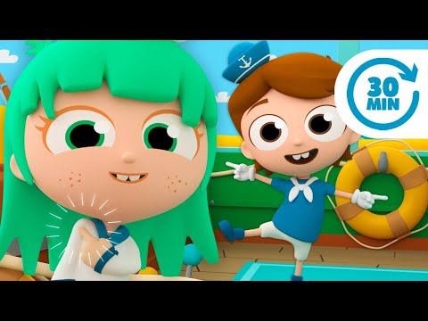 El Marinero Baila 3D y Más Canciones Infantiles de Paco El Marinero | El Reino Infantil