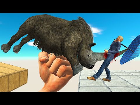 Bridge Trap - EPIC PUNCH | Animal Revolt Battle Simulator