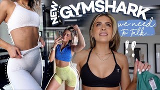 LET'S CHAT About NEW GYMSHARK! Haul + Try On