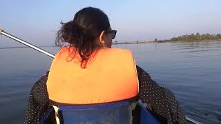 preview picture of video 'Kayaking at berannye lake, Kaptai, Rangamati'