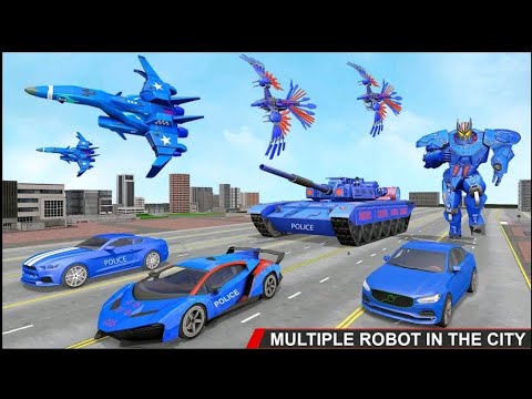 Police Robot Tank Game with Multi Robot Transformations  game 2021Game Android GamePlay