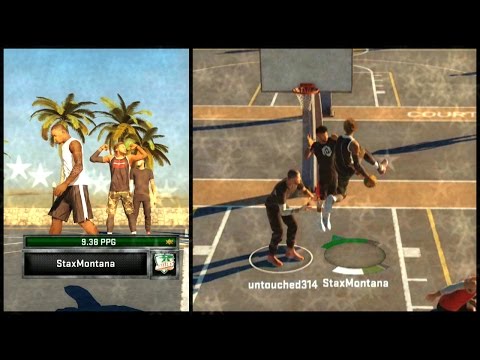 NBA 2K15 MyPARK - Lobs And Between The Legs DUNKS Against The Homies KellHitEmUp, Moby, And Wilson !