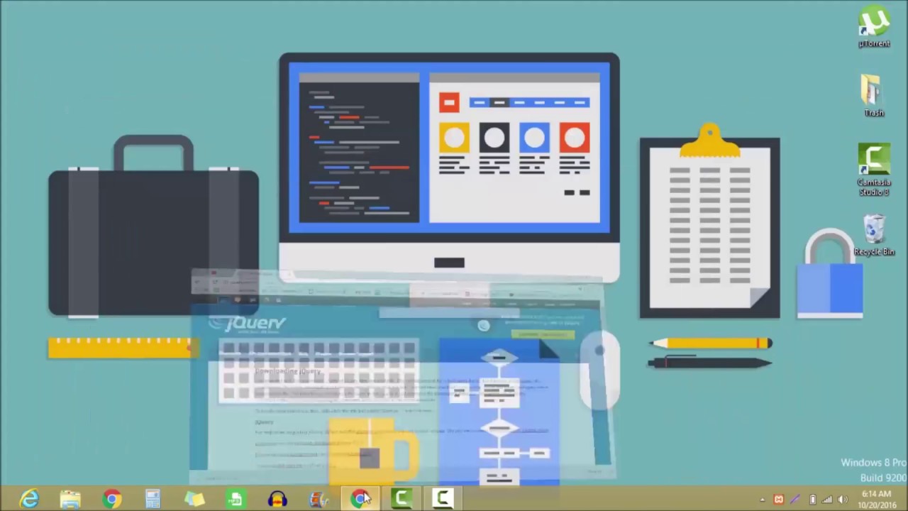 How to learn Complete JQuery And JQuery UI Course For Beginner🛩