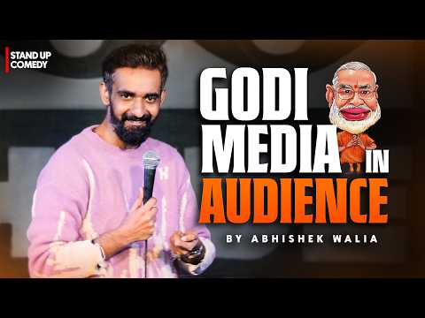 Godi Media vs Comedian | Crowd Work Special | Stand Up Comedy | Abhishek Walia