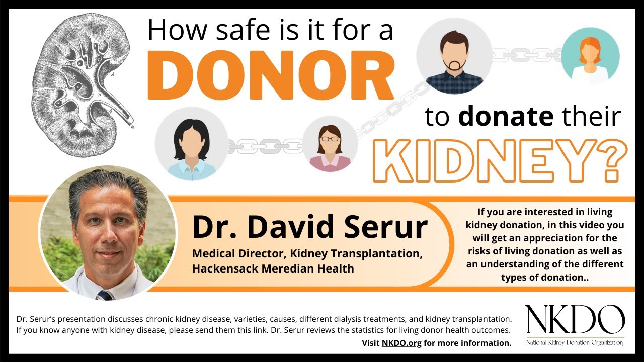 Dr. David Serur: Transplant Nephrologist, discusses kidney transplants