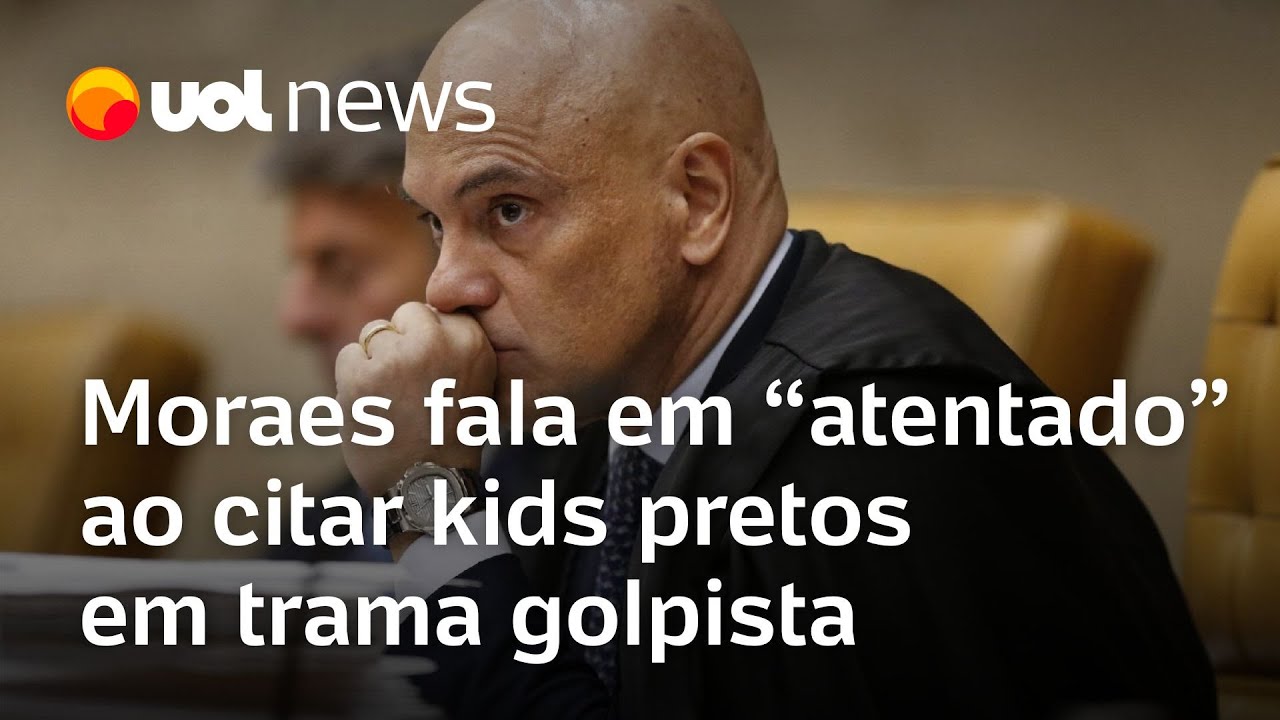 Moraes diz que houve atentado contra democracia ao falar de kids pretos em trama golpista