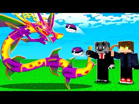 Inventamos o Rayquaza forma MEGA PRIMAL - MINECRAFT