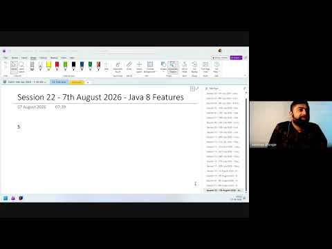 Fullstack Java Class 22 Java 8 Features It Shaala Batch 2026