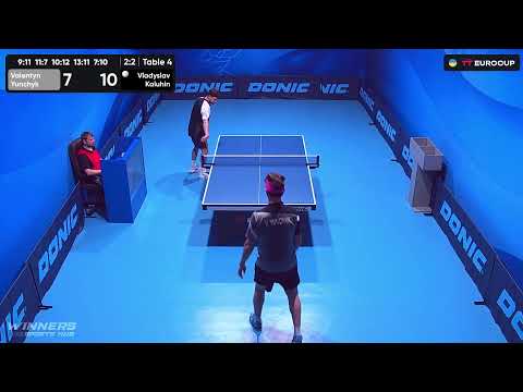 12:00  Valentyn Yunchyk - Vladyslav Kaluhin 10.08.2023 TT Euro.Cup Ukraine Star. TABLE 4