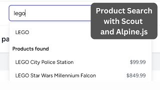 Global Search in E-Shop: Laravel Scout and Alpine.js