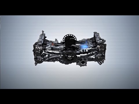 How SUBARU BOXER Engines work?