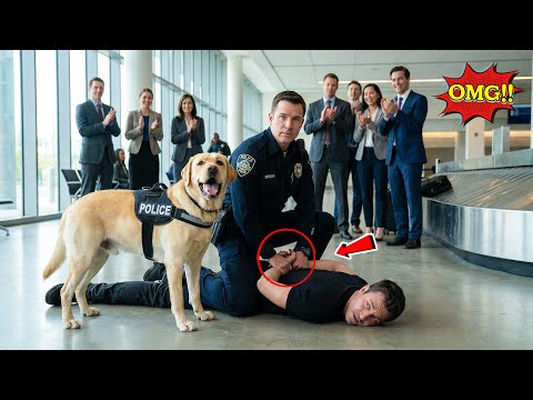 Labrador Retriever Was Scolded for Blocking Passengers… Until the Truth Touched Everyone!