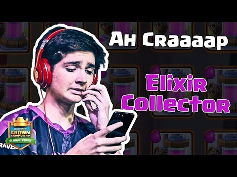 Clash Royale: Collecting Elixir with Top 6 NA CCGS Player Ah Craaaap
