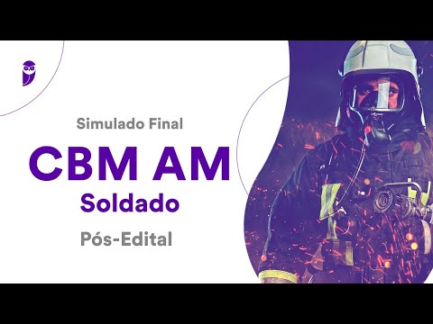 Simulado Final CBM AM – Soldado – Pós-Edital – Correção