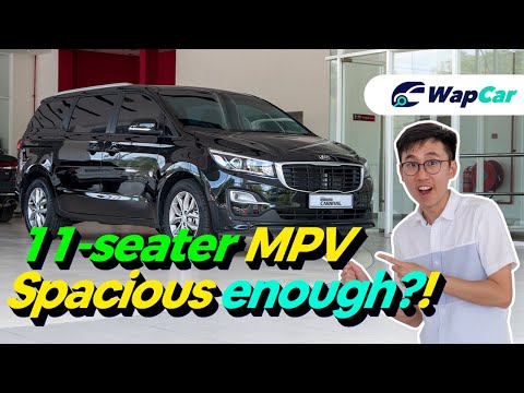 2020 Kia Grand Carnival 11-seater 2.2D Closer Look in Malaysia, Can It Really Fit 11?? | WapCar