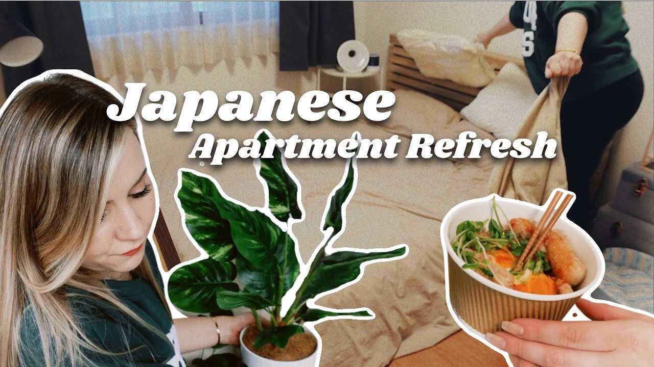 LIVING IN JAPAN apartment refresh + simple organization
