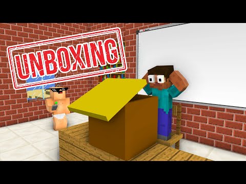 Monster School : FREE GIFT FROM NOOB - Minecraft Animation