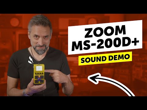Обзор процессора эффектов Zoom MS-200D+