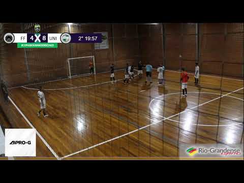 Terceira rodada Copa Rio-Grandense futsal 2023 - FF X União leste