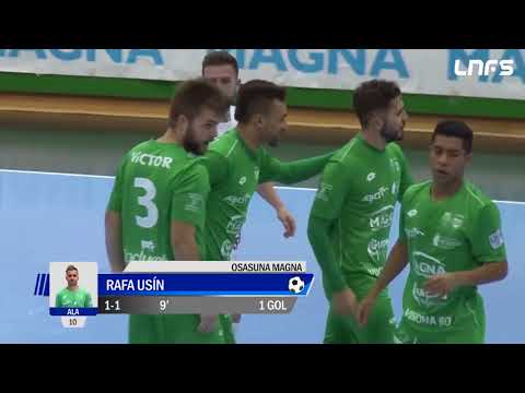Gol Rafa Usín (1-1) Osasuna Magna - Naturpellet Segovia. 1Div, J13