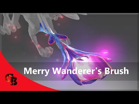 Dota 2: Store - Puck Immortal - Merry Wanderer's Brush