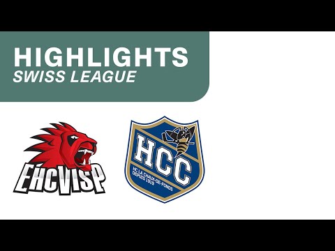 EHC Visp vs. HC La Chaux-de-Fonds 1:5 - Highlights Swiss League