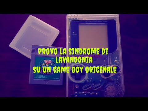PROVO LA SINDROME DI LAVANDONIA SU UN GAME BOY ORIGINALE
