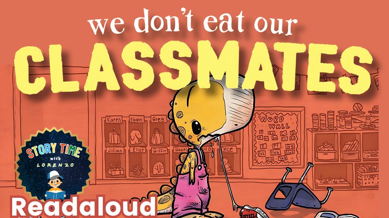 We Don't Eat Our Classmates Read Aloud  Ryan T. Higgins | Fun & Educational Storytime with Lorenzo