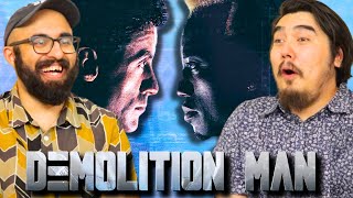 *DEMOLITION MAN* left us demolished (First time watching reaction)