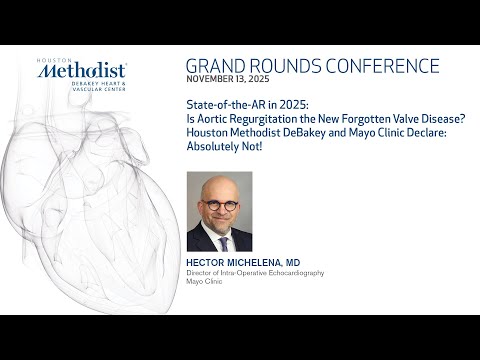 State-of-the-AR in 2025: Is Aortic Regurgitation the New Forgotten Valve D...(Dr. Hector Michelena)