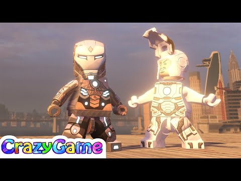 #Lego MARVEL's Avengers Manhattan Complete 100% Guide 4 Hour (Gold Brick,  Stan Lee, Character, etc)