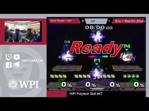 WPI Polytech Skill #47 Doubles Grand Finals - Black Ranger + 22k vs Eric + Marche