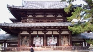 preview picture of video 'Horyuji Temple　（法隆寺）, Ikaruga Town, Nara Prefecture'