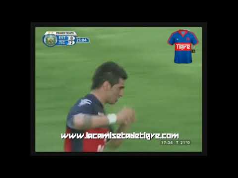 LA CAMISETA DE TIGRE - Gol de Román Fernando Martínez a Estudiantes (La Plata) (2011)