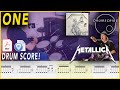 One - Metallica | Drum SCORE Sheet Music Play-Along | DRUMSCRIBE