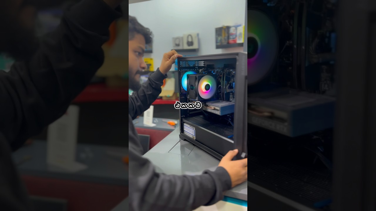 Budget upgradable gaming PC ! #gigabyte #redlinetech #srilanka LK 🇱🇰