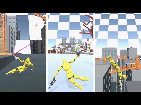 Grapple Hook Hero : Zip Action - Gameplay (by KAYAC Inc.) - YouTube