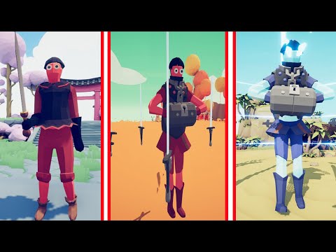 EVOLUTION OF SWORDCASTER| TABS - Totally Accurate Battle Simulator